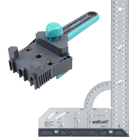 wolfcraft - Juego de proyecto "Medición y espigado" - ref.8655000