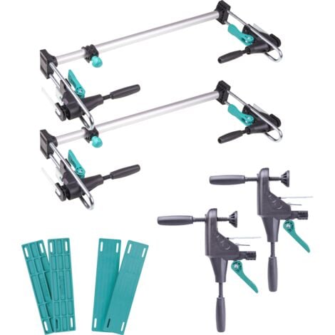 wolfcraft - Kit de Pose de Bloc Porte Pro - Pour Porte de 600 à 1000 mm - 8 pièces - réf. 3676000