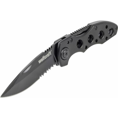 Wolfcraft Klappmesser Länge Klinge 75 mm Klappmesser