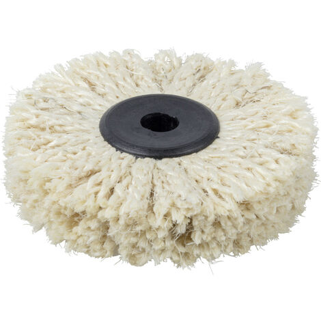 Wolfcraft Kordelbürste Ø 85 x 20 mm, 10 mm, Sisal Bürsten