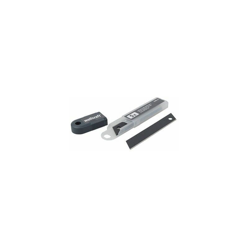 Set 5 lame separabili 18mm pro sharp black 4208000 wolfcraft