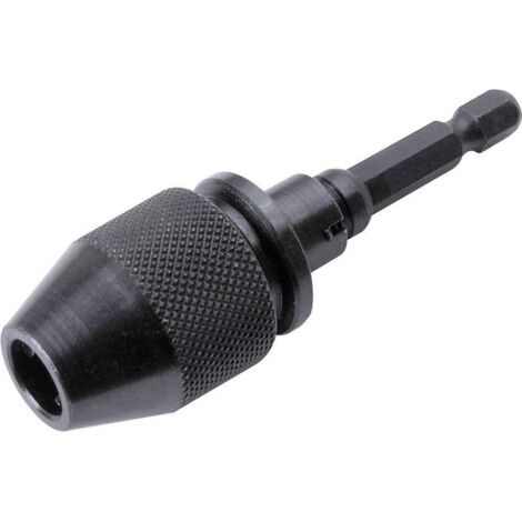 Wolfcraft – Mandrin de perceuse hexagonal autoserrant 0,5-6,5 mm – Compatible perceuses à prise hexagonale – Changement rapide de forets - C388511