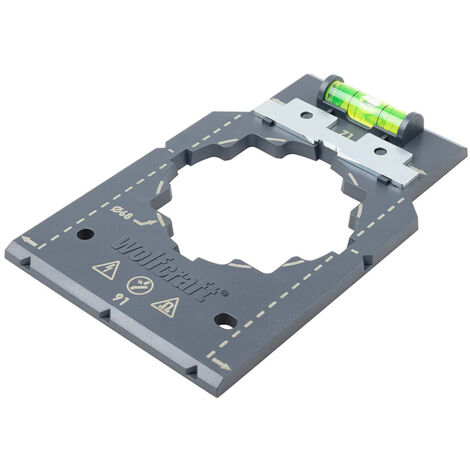 Wolfcraft - Markier- u Ausrichtschablone für HWD - 5975000