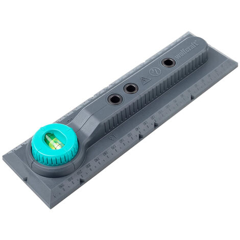 Wolfcraft Markier- und Anbohrschablone Drill-Jig Elektro
