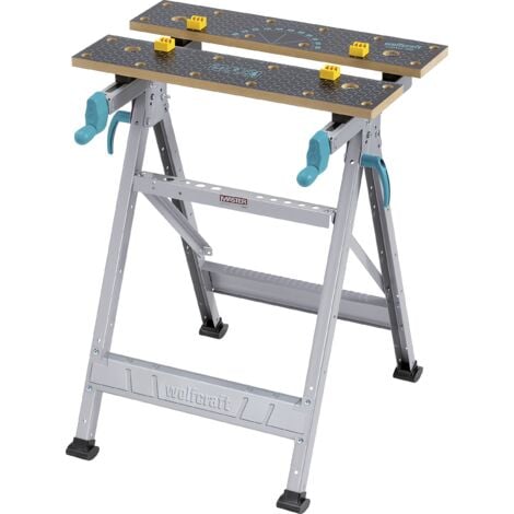 wolfcraft - Master 200 - Établi de Travail Pliant - Table de Serrage - Plateau Réglable - réf. 6177000