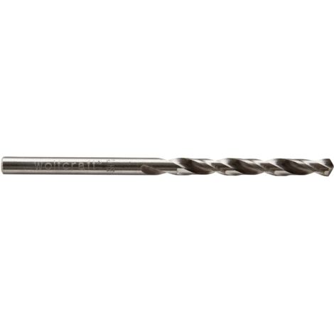 Wolfcraft Metallbohrer HSS geschliffen 7537010 Ø 4,1 mm Rundschaft Metallbohrer