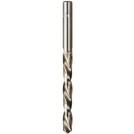 Wolfcraft Metallbohrer HSS geschliffen 7551010 Ø 4,2 mm Rundschaft Metallbohrer