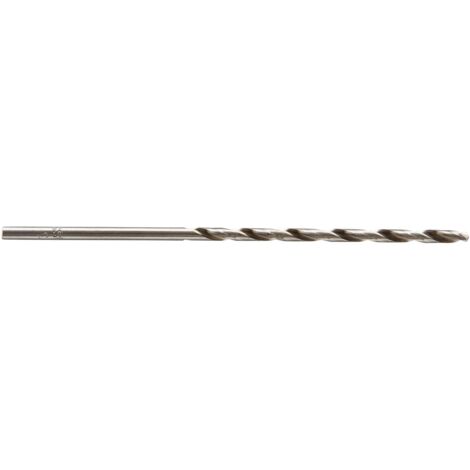 Wolfcraft Metallbohrer HSS geschliffen lang 7587010 Ø 3 mm Rundschaft Metallbohrer