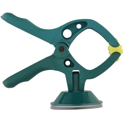 Wolfcraft microfix mit Saugnapf, Federzwinge