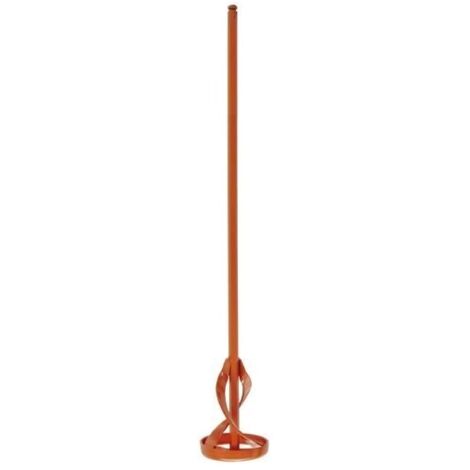 wolfcraft Miscelatore per vernici e malte Ø 60 mm lunghezza 400 mm I 1704099 I strumento per la miscelazione di malte e vernici, trapano agitatore