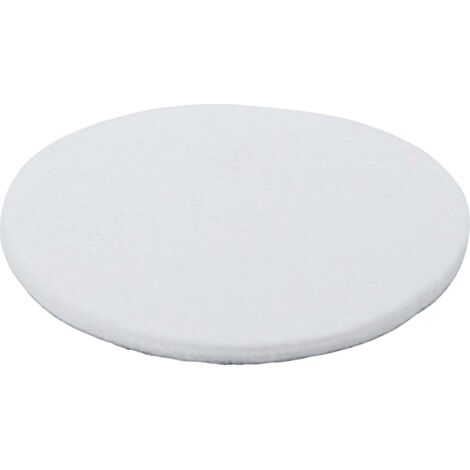 Wolfcraft Polierfilz Ø 125 mm für Exzenterschleifer Feilen, Schleifen & Bürsten