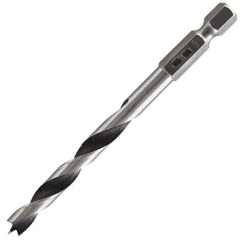 WOLFCRAFT - PUNTA PER LEGNO ELICOIDALE CV CODOLO ESAGONALE DN. 6 MM. 7264000