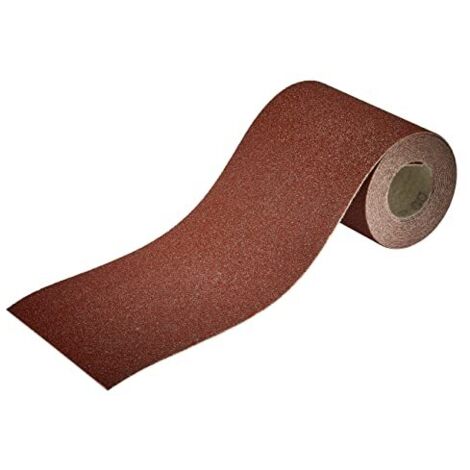 wolfcraft Rotolo di carta abrasiva velcrato per legno/metallo I 1742000