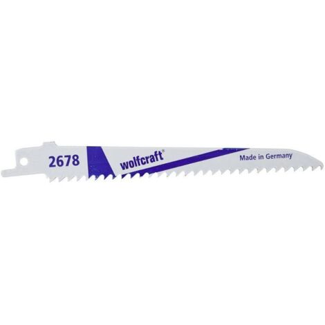 Wolfcraft Säbelsägeblatt 150 mm Bi-Metall Sägeblätter & Sägehilfen