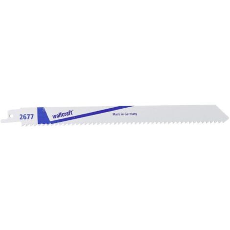 Wolfcraft Säbelsägeblatt 210 mm Bi-Metall Sägeblatt