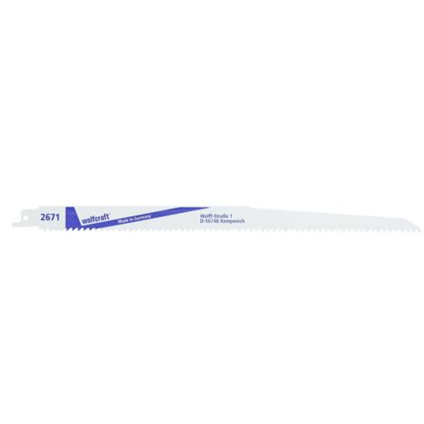 Wolfcraft Säbelsägeblatt 280 mm Bi-Metall Sägeblatt