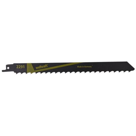 Wolfcraft Säbelsägeblatt-Set 210 mm HCS 2 Stück Sägeblätter & Sägehilfen
