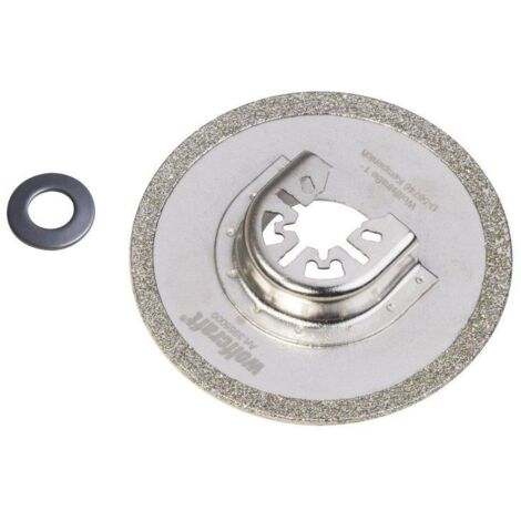 Wolfcraft Sägeblatt Diamant Ø 80 mm für Vibrationssägen Sägeblätter & Sägehilfen