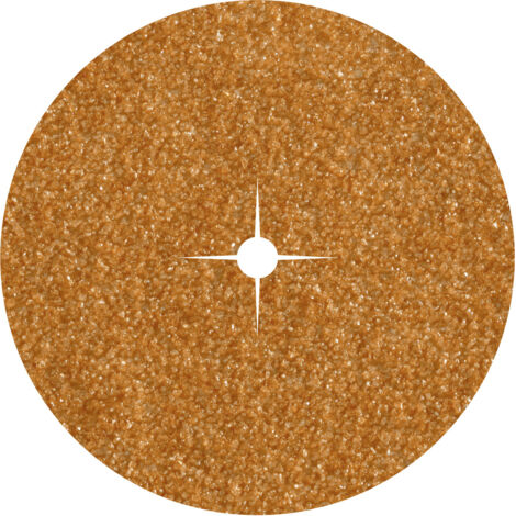 Wolfcraft Schleifblätter Korund K80 Ø 125 mm 10 Stück für Bohrmaschinenaufsätze