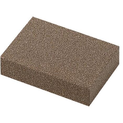 Wolfcraft Schleifblock Schaumgummi K40/80 Maß 100 x 25 x 70 mm, K 40,80 Schleifpapier & Schleifhilfen