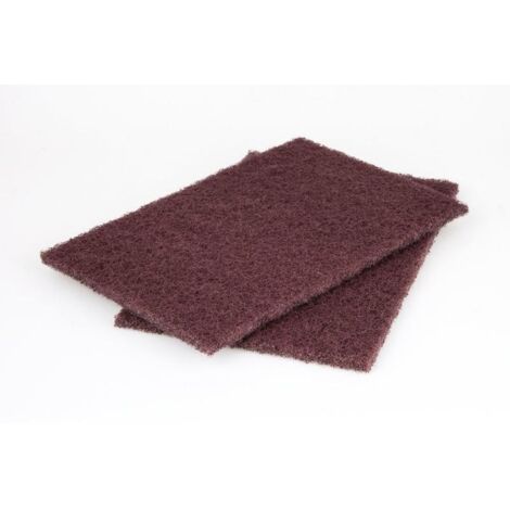 Wolfcraft Schleifvlies-Pads Ø 150 x 230 mm mittel 2er Pack Schleifwerkzeug & -papier