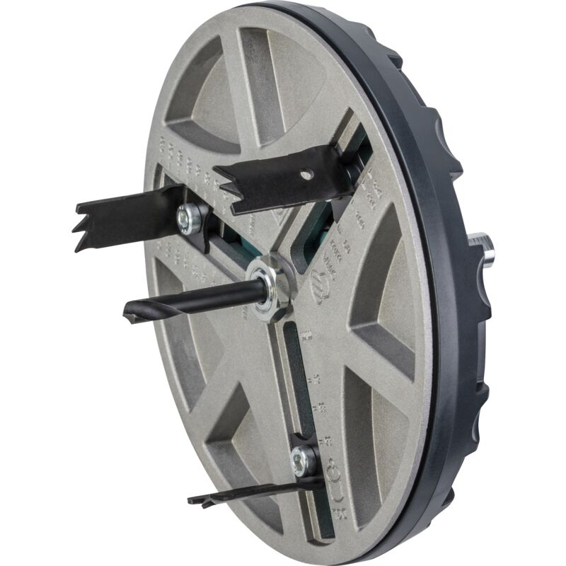 Scie Cloche Réglable - Diamètre 45-130 mm - Profondeur de coupe 30 mm - réf. 5978000 - Wolfcraft