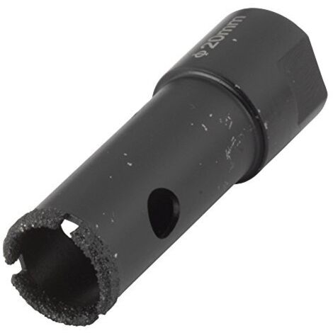 wolfcraft Sega a tazza diamantata "Ceramic" per smerigliatrice angolare I 5941000 I Per l'installazione di sanitari e passacavi su piastrelle e piastrelle smaltate
