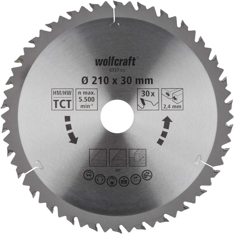 Disco da taglio Wolfcraft 6737000