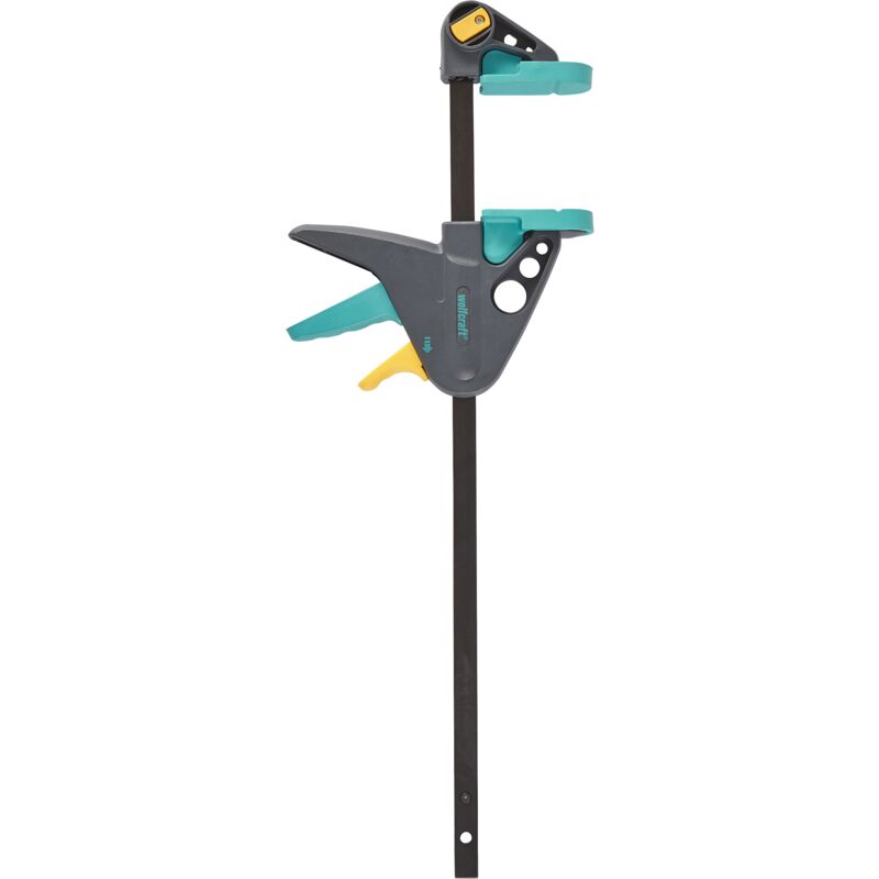 Serre Joint à une main pro m - Ouverture 300 mm, Saillie 65 mm - Force de serrage max. 90 kg - réf. 3457000 - Wolfcraft