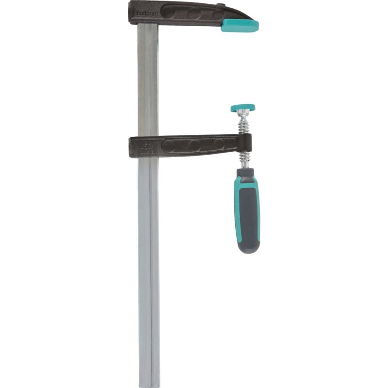 Serre Joint à Vis pro 400 - Ouverture 450 mm, Saillie 120 mm - Force de serrage max. 400 kg - réf. 3621000 - Wolfcraft