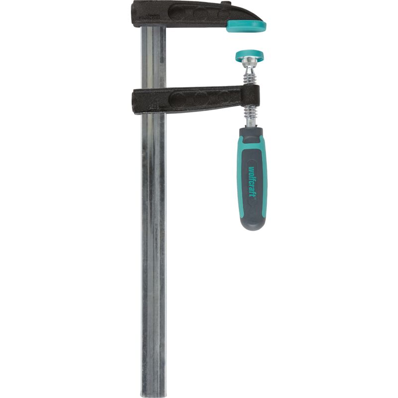 Serre Joint à Vis pro 240 - Ouverture 300 mm, Saillie 80 mm - Force de serrage max. 240 kg - réf. 3611000 - Wolfcraft