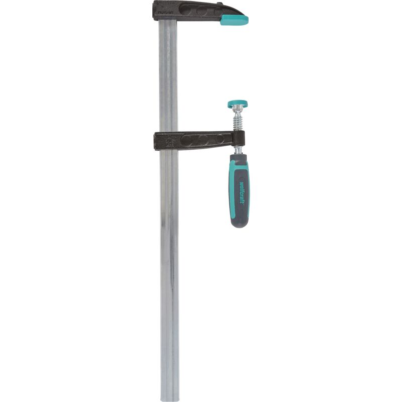 wolfcraft - Serre Joint à Vis PRO 240 - Ouverture 450 mm, Saillie 80 mm - Force de serrage max. 240 kg - réf. 3612000