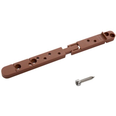 wolfcraft Set di giunti per tavole dei terrazzi "Avvitamento a scomparsa", 700 pz. I 6974000 I Giunti per terrazzi in legno con avvitamento a scomparsa