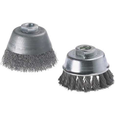 Wolfcraft Stahldraht-Topfbürste WS M14 Ø 100 mm   2151000 1 St.