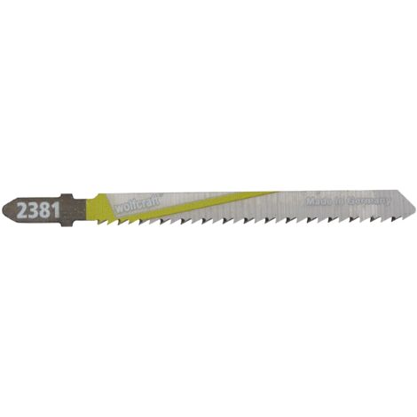 Wolfcraft Stichsägeblätter 2381000 100 mm T-Schaft 2 Stück Sägeblätter & Sägehilfen