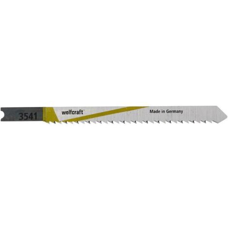 Wolfcraft Stichsägeblätter 3541000 100 mm U-Schaft 2 Stück Stichsägeblätter