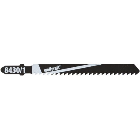 Wolfcraft Stichsägeblätter 8432000 75 mm T-Schaft 2 Stück Stichsägeblätter