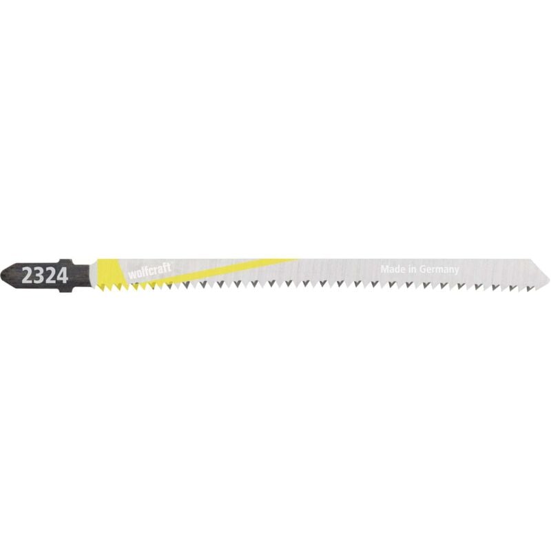 Image of Stichsägeblätter hcs 130 mm T-Schaft 2 Stück Stichsägeblattset - Wolfcraft