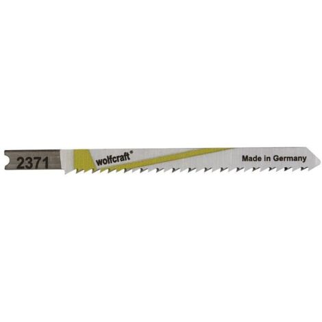 Wolfcraft Stichsägeblätter U/HCS-Schaft 81 mm (2er-Pack) (2371000)