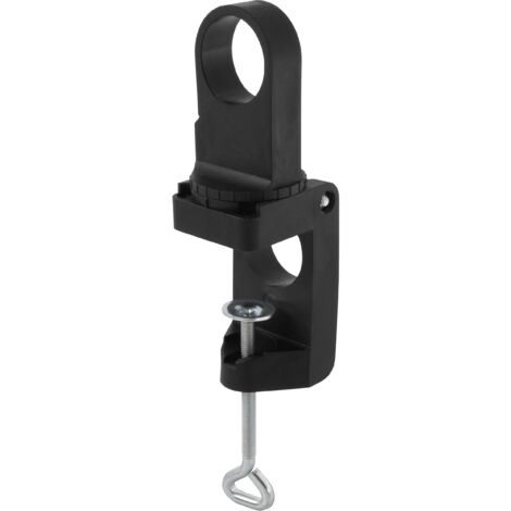 wolfcraft Supporto universale girevole in plastica I 4802000 I Pratico supporto per trapani in posizione orizzontale e verticale