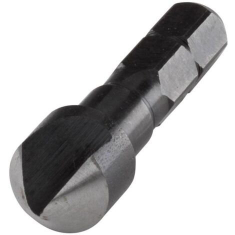 wolfcraft Svasatore conico, Ø 10 mm, codolo esagonale I 2582000 I Per la svasatura precisa di fori, per collegamenti a vite in legno, metalli non ferrosi e materie plastiche