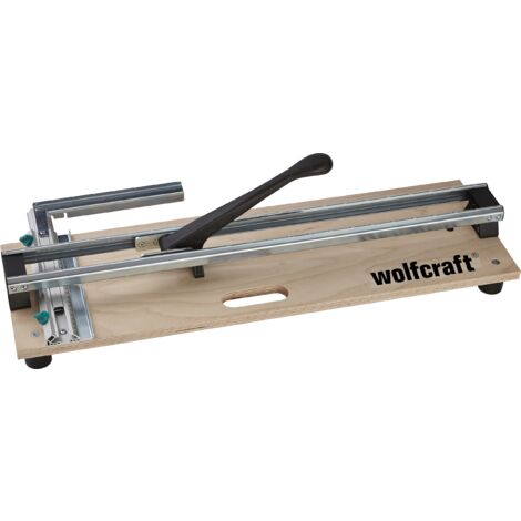 wolfcraft - "TC 610 W" corte de azulejos, plancha de base elaborada con material multiplex de 18 mm, longitud máx. de corte: 610 mm, grosor de la baldosa 3-10 mm - ref.5561000