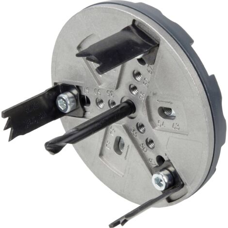 Wolfcraft Trépan réglable pour installations sanitaires, 30 mm - 5984000