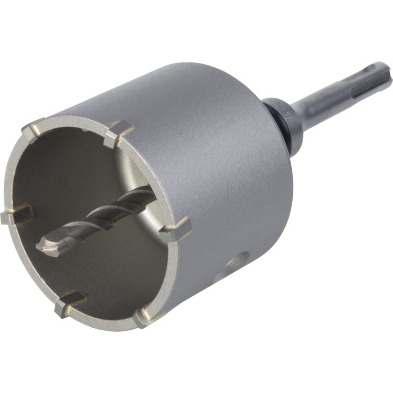 Wolfcraft - Trépan ct avec axe pilote SDS-Plus - Diamètre 68 mm - Profondeur de coupe 46 mm, Foret Centreur - réf. 5483000