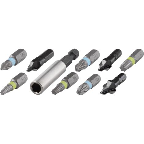 Wolfcraft Verschraubbungs-Set 10-teilig sechskant Bohrersets