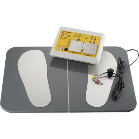 Wolfgang Warmbier PGT®120 ESD-Testgeräte-Set Personenerdung inkl. Fußplatte, inkl. Werkskalibriersch