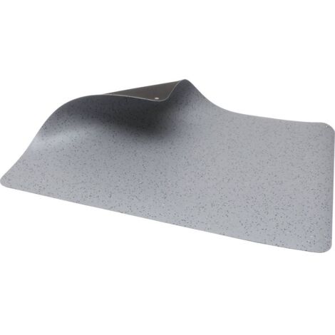Wolfgang Warmbier PVC PR-2.0 Tappeto ESD da pavimento Grigio (L x L x A) 2000 x 1500 x 2 mm incl. Cavo di messa a terra