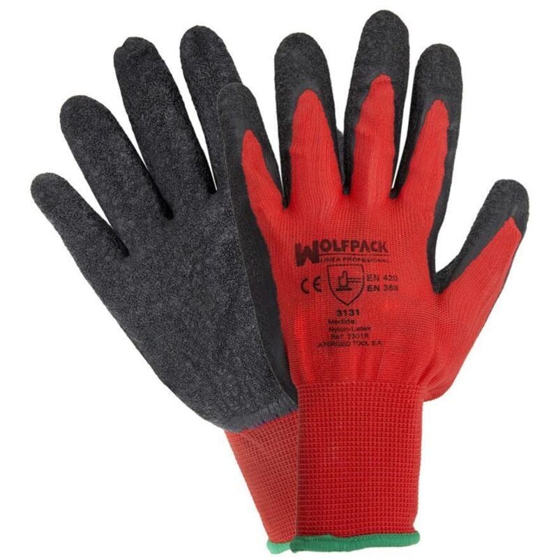 Guanti Gripflex in lattice/nylon taglia 8' (paio)