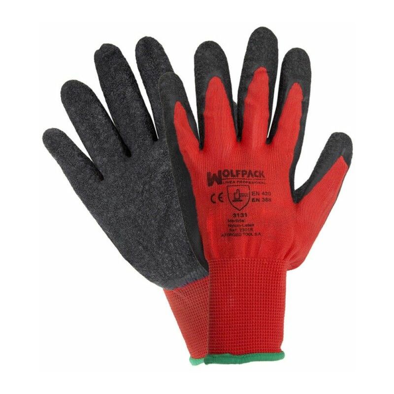 Guanti Gripflex in lattice/nylon taglia 10' (paio)