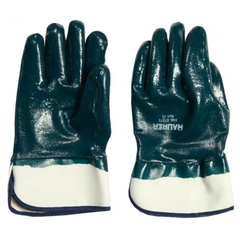 Wolfpack 15031006 - Guanti nitrile pesanti da lavoro, Taglia 10, 1 pz